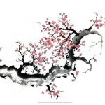 Plum Blossom Branch III