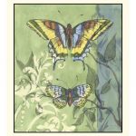 Embellished Vibrant Butterflies II