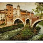 Looking West at Ponte Fabricio