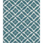 Ornamental Pattern in Teal VII