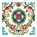 Jewel-tone Damask IV