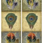 2-Up Feather Triptych II