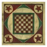 Small Antique Checkers ***