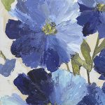 Cobalt Poppies II