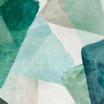 Blue Geometric I Mint Version