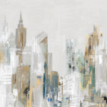 Golden Winter City I