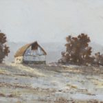 Snow Covered Hillside I