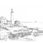 Lighthouse Sketch I