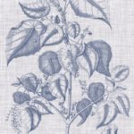 Navy & Linen Botanical VI
