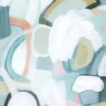 Pastel Garden Abstraction I