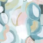 Pastel Garden Abstraction II