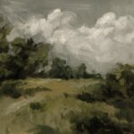 Antique Inspired Landscape I