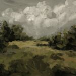 Antique Inspired Landscape II