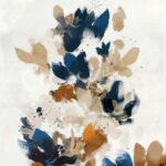 Wave of Blue Florals I