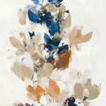 Wave of Blue Florals II