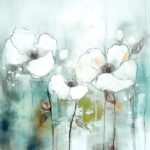 Abstract Floral Cascade II