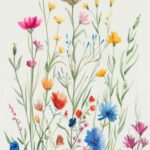 Gentle Wildflowers in Bright Bloom