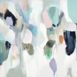 Soft Echoes in Pastel Drips I