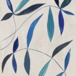 Blue Leaves Dancing I