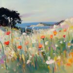 Meadow Bloom by the Ocean II