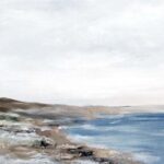 Coastal Serenity Under Vast Sky