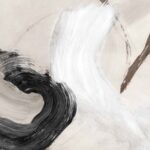 Fluid Brushstroke Harmony I