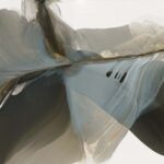 Flowing Silhouette of Nature's Grace