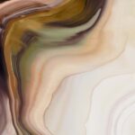 Flowing Earth Tones Abstraction I