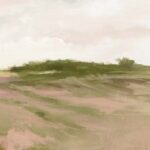 Rolling Hills Under Soft Skies I