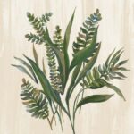 Vibrant Greenery on Neutral Canvas