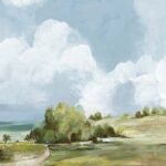 Peaceful Hills Under Vast Skies