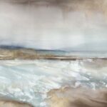 Misty Coastal Horizon Emergence