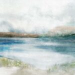 Tranquil Waters Under Overcast Sky I